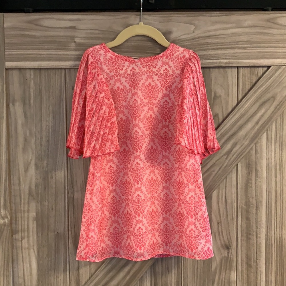 4Y Pink Little Maven Girls Summer Dress- by Tori Spelling